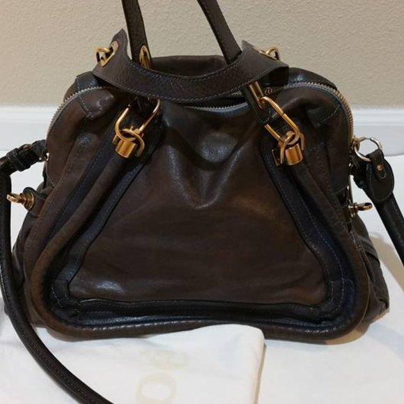 CHLOE PARATY MEDUIM ORIGINAL COLOR IS BLUE